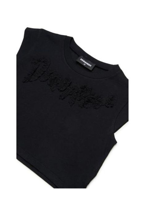 T-shirt smanicata crop DSQUARED2 JUNIOR | DQ3157 D0015DQ900